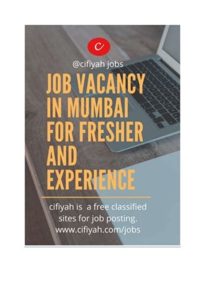College Job Vacancy In Mumbai